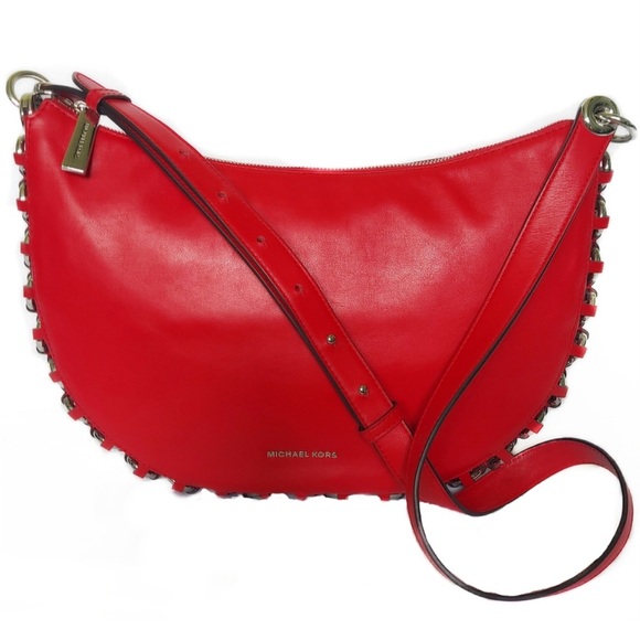 MICHAEL KORS PIPER CRESCENT SHOULDER CROSSBODY - Picture 2 of 6